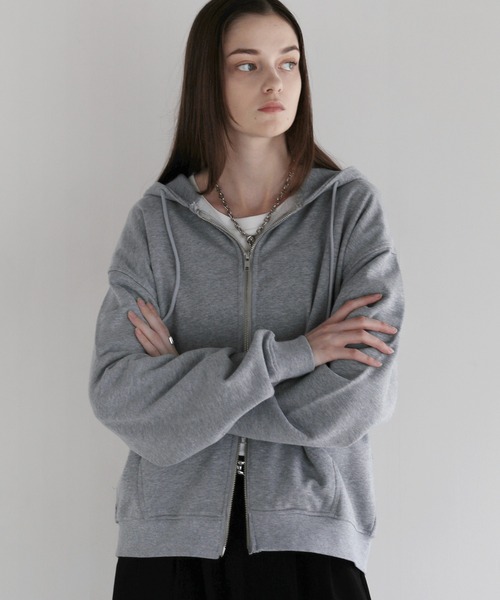 ヴィンテージライクダブルZIPパーカー（パーカー）｜SOCCE（ソーシー