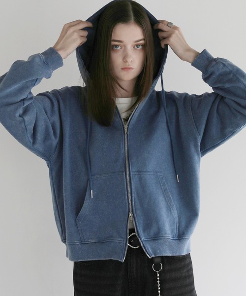 ヴィンテージライクダブルZIPパーカー（パーカー）｜SOCCE（ソーシー