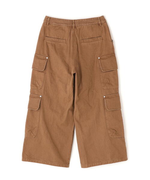 DANKE SCHON(ダンケシェーン)の「DankeSchon/ダンケシェーン/DUCK FLARE BAGGY CARGO PANTS(カーゴパンツ・メンズ・ブラック/ベージュ・L/M/S)」の10枚目の写真