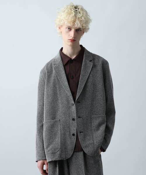 HARE（ハレ）の「【SET UP対応】トランジションジャケット(HARE)（テーラードジャケット・メンズ・ブラック/グレー/グレー系その他・FREE）」の3枚目の写真
