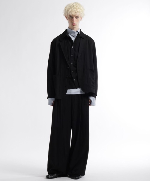 HARE（ハレ）の「【SET UP対応】トランジションジャケット(HARE)（テーラードジャケット・メンズ・ブラック/グレー/グレー系その他・FREE）」の5枚目の写真