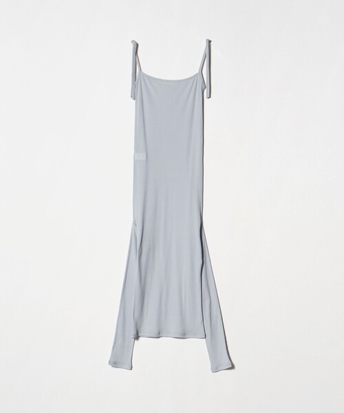 ATTISESSION（アティセッション）の「＜ATTISESSION＞コットン ナイロン リブ マルチウェイ トップス（Tシャツ/カットソー・レディース・オフホワイト/ネイビー/ライトブルー・FREE）」の16枚目の写真