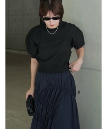 MANOF（マノフ）の「CIRCLE SLEEVE KNIT TOPS（ニット/セーター）」