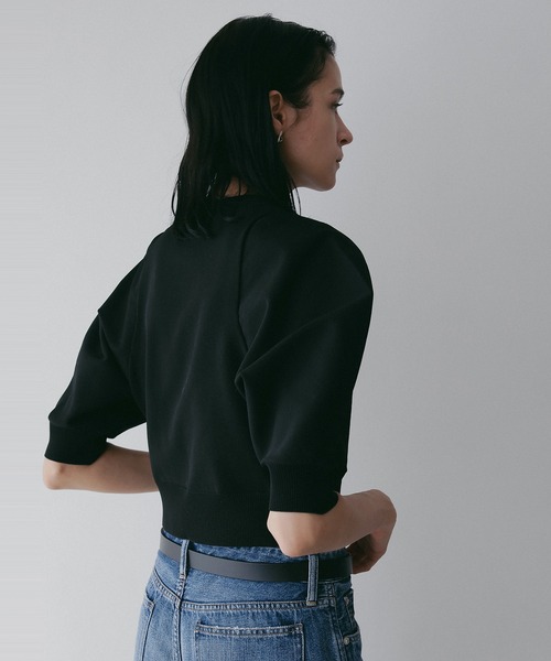 MANOF(マノフ)の「CIRCLE SLEEVE KNIT TOPS(ニット/セーター・レディース・ベージュ/ブラウン/レッド/ブラック・F)」の18枚目の写真