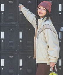 niko and... | リバーシブルVラインブルゾン(ブルゾン)