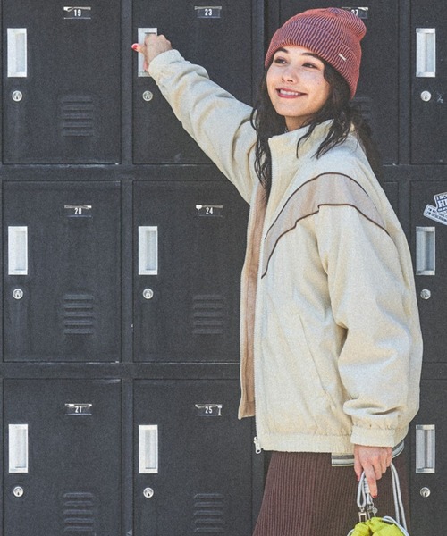 リバーシブルVラインブルゾン（ブルゾン）｜niko and（ニコアンド