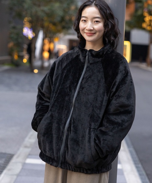 リバーシブルVラインブルゾン（ブルゾン）｜niko and（ニコアンド