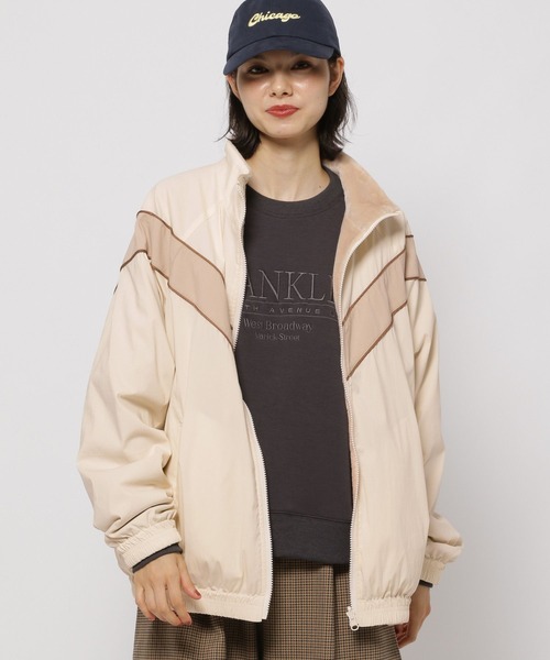 リバーシブルVラインブルゾン（ブルゾン）｜niko and（ニコアンド