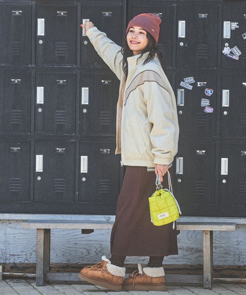 リバーシブルVラインブルゾン（ブルゾン）｜niko and（ニコアンド