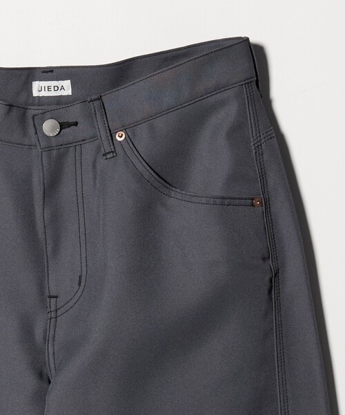 Jieda(ジエダ)の「<JieDa>3D ワーク パンツ(スラックス・メンズ・ブラック/ダークグレー・1/2)」の4枚目の写真