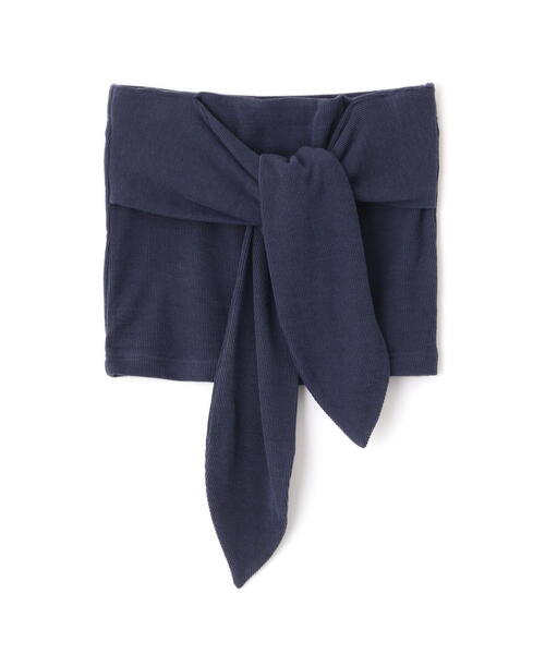 FREE'S MART（フリーズマート）の「◆リボンベアニットソービスチェ（Tシャツ/カットソー・レディース・ネイビー/グレー・FREE）」の11枚目の写真