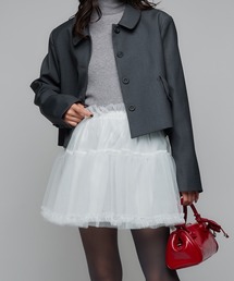 Narcissus（ナルシス）の「チュールミニスカート（スカート）」