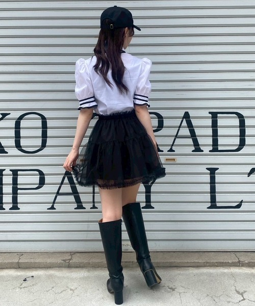 セール】チュールミニスカート（スカート）｜Narcissus（ナルシス）の