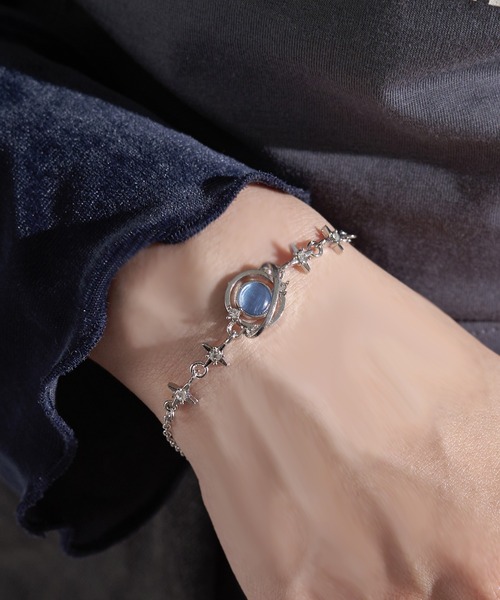 apres jour mignon（アプレジュールミニョン）の「【apresjour mignon×ARIAZ】スターライトブレスレット（ブレスレット・レディース・シルバー・ONESIZE）」の2枚目の写真