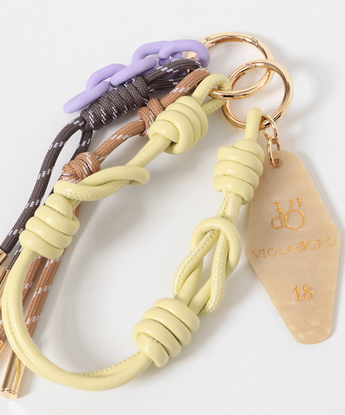 URBAN RESEARCH Sonny Label（アーバンリサーチサニーレーベル）の「VIOLAd’ORO　チャーム（キーホルダー・レディース・ホワイト/イエロー/ブラック・ONE）」の14枚目の写真