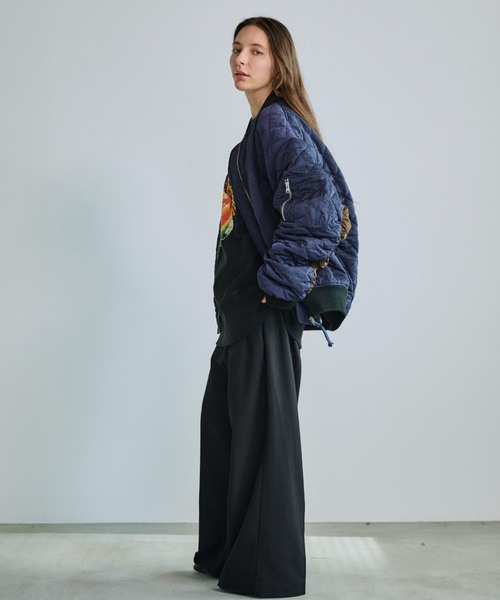 Quilted Bomber Jacket キルティングボンバージャケット（ブルゾン