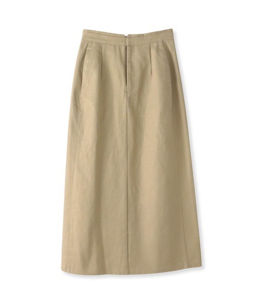 Viaggio Blu（ビアッジョブルー）の「ラメタイトスカート≪手洗い可能≫（スカート・レディース・チャコールグレー/ベージュ・S/M）」の17枚目の写真