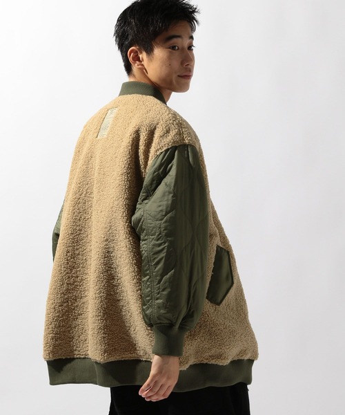 リバーシブルロングMA‐1（MA-1）｜niko and（ニコアンド）の