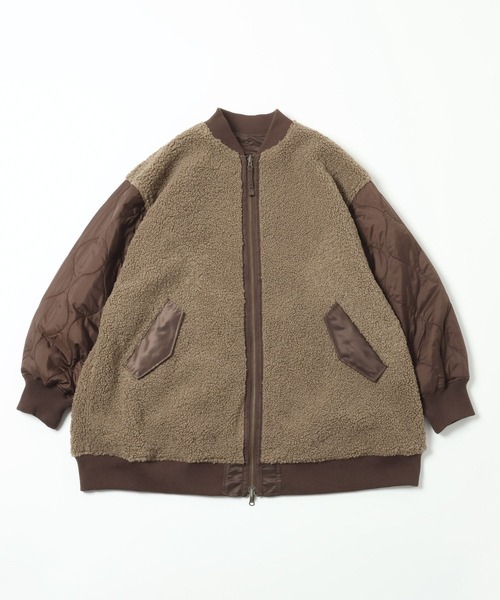 リバーシブルロングMA‐1（MA-1）｜niko and（ニコアンド）の