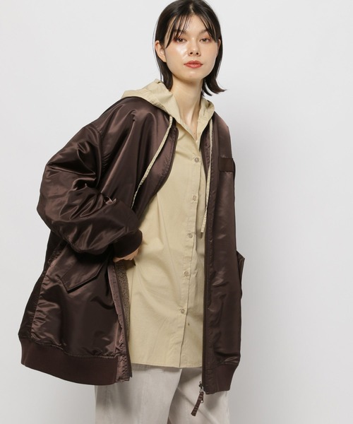 リバーシブルロングMA‐1（MA-1）｜niko and（ニコアンド）の