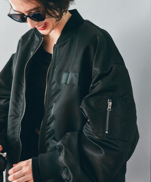 リバーシブルロングMA‐1（MA-1）｜niko and（ニコアンド）の