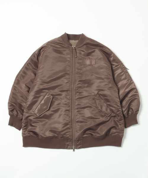 リバーシブルロングMA‐1（MA-1）｜niko and（ニコアンド）の