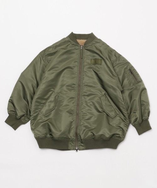 リバーシブルロングMA‐1（MA-1）｜niko and（ニコアンド）の