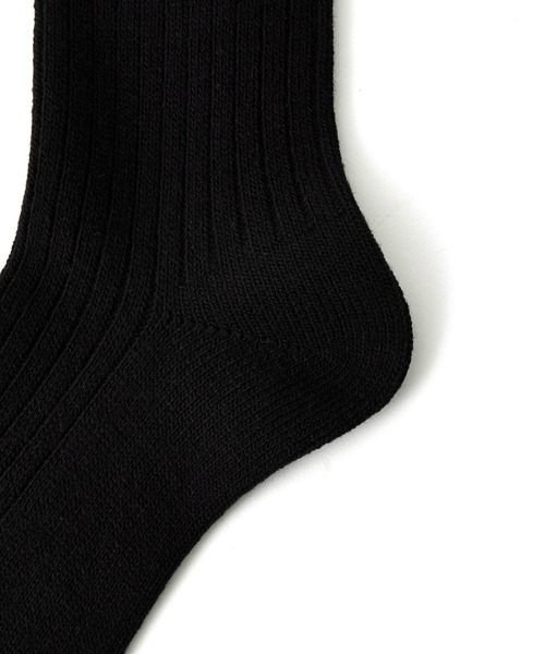 X-girl（エックスガール）の「XG STAR LOGO LOOSE SOCKS（ソックス/靴下・レディース・ブラック/ホワイト・ONE SIZE）」の5枚目の写真