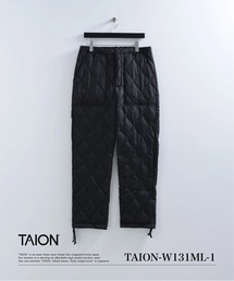 【TAION（タイオン）】〈ウィメンズ〉ミリタリー ダウンパンツ