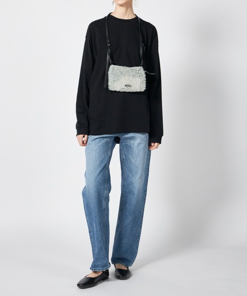 LASTFRAME(ラストフレーム)の「LASTFRAME CRAFTMADE BUBBLE SMALL(ショルダーバッグ・レディース・ダークグレー・FREE)」の6枚目の写真