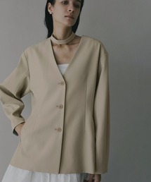 MANOF | CURVED SLEEVE CHOKER JACKET(その他アウター)