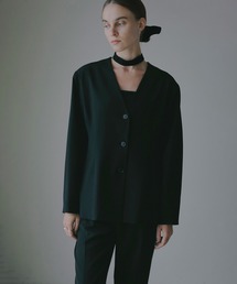 MANOF | CURVED SLEEVE CHOKER JACKET(その他アウター)