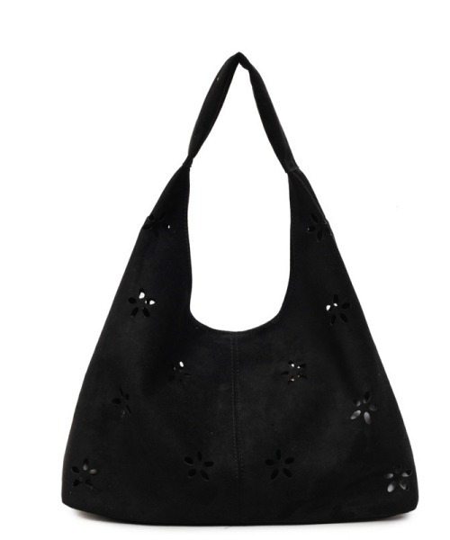 gossip！ロサンゼルス（ゴシップロサンゼルス）の「Y2K大容量トートバッグ／ショルダーバッグ（A5収納可）（ショルダーバッグ・レディース・ブラウン/ブラック・FREE）」の9枚目の写真