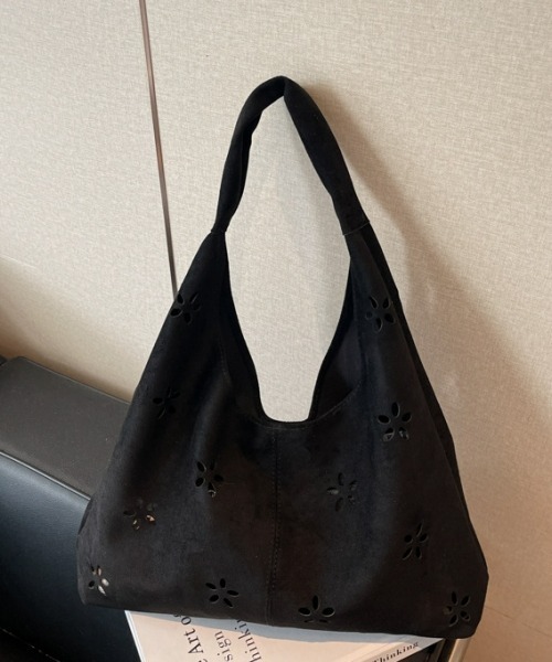 gossip！ロサンゼルス（ゴシップロサンゼルス）の「Y2K大容量トートバッグ／ショルダーバッグ（A5収納可）（ショルダーバッグ・レディース・ブラウン/ブラック・FREE）」の8枚目の写真