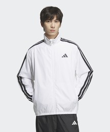 adidas｜アディダスのナイロンジャケット（ホワイト/白色系