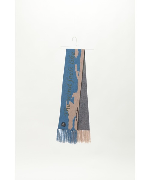 DISCOVERED（ディスカバード）の「Obama Line Muffler（マフラー・メンズ・ベージュ・FREE）」の2枚目の写真