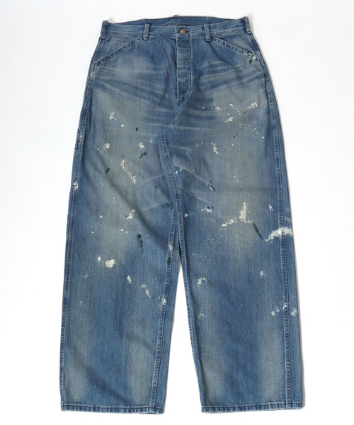 セール】2025AW Lee/リー DENIM WIDE PAINTER ワイドペインターパンツ