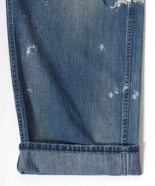 2025AW Lee/リー DENIM WIDE PAINTER ワイドペインターパンツ/ダメージ