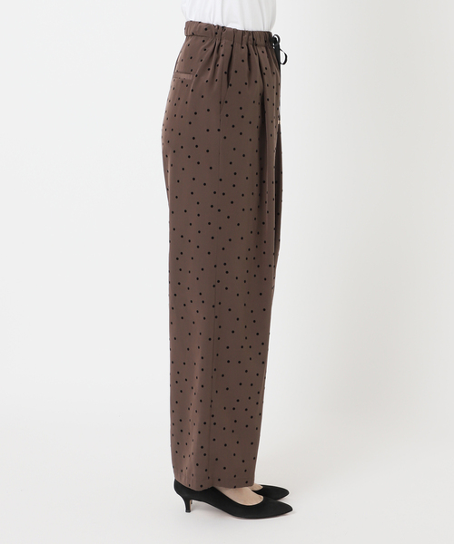Spick and Span＜WEB限定＞フロッキードットイージーパンツ WEB限定》フロッキードットイージーパンツ（その他パンツ）｜Spick and