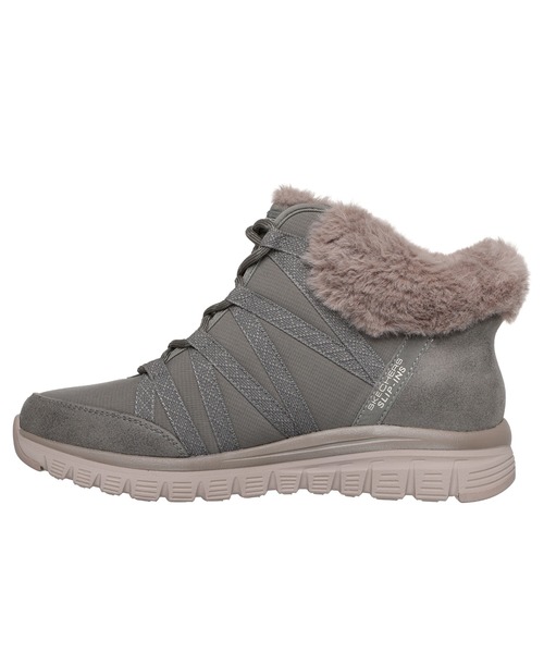 SKECHERS（スケッチャーズ）の「SKECHERS HANDS FREE SLIP-INS GRACEFUL - COZY STROLLS / スケッチャーズ ハンズフリースリップインズグレースフル - コージーストロールズ（ブーツ・レディース・オリーブ・23cm/24cm/25cm）」の4枚目の写真
