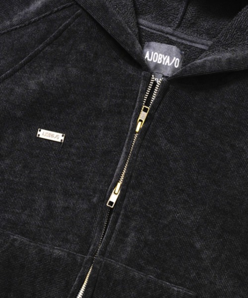 AJOBYAJO（アジョバイアジョ）の「【AJOBYAJO】Corduroy Short Zip-Up Hoodie / 【アジョバイアジョ】コーデュロイショートジップアップパーカー（パーカー・メンズ・ブラウン/カーキ/ブラック・L/XL）」の13枚目の写真