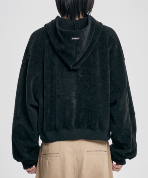 AJOBYAJO（アジョバイアジョ）の「【AJOBYAJO】Corduroy Short Zip-Up Hoodie / 【アジョバイアジョ】コーデュロイショートジップアップパーカー（パーカー・メンズ・ブラウン/カーキ/ブラック・L/XL）」の10枚目の写真