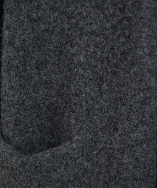 GALLARDAGALANTE（ガリャルダガランテ）の「【WALANCE】ウールロングカーディガン／別注（カーディガン/ボレロ・レディース・チャコールグレー/ベージュ・FREE）」の8枚目の写真