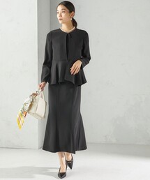 kaene | Kaene:フレア ジャケット ワンピース(セレモニー対応可)(ワンピース)
