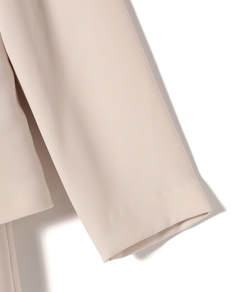 kaene（カエン）の「Kaene:フレア ジャケット ワンピース（セレモニー対応可）（ワンピース・レディース・ベージュ/ブラック・38）」の19枚目の写真