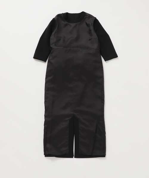 HARDY NOIR（アルディーノアール）の「ダブルクロスレオパードペプラムワンピース（ワンピース・レディース・ブラック・38/36）」の22枚目の写真