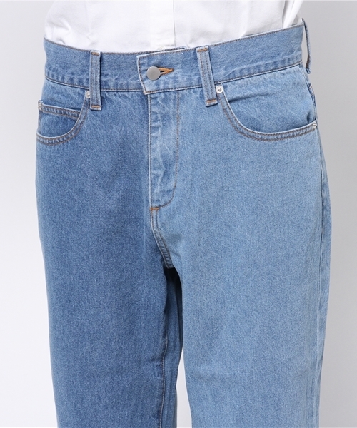 SENSE OF PLACE by URBAN RESEARCH（センスオブプレイスバイアーバンリサーチ）の「【B】ルーズクロップドデニム（デニムパンツ・メンズ・ライトインディゴブルー・L/M）」の5枚目の写真