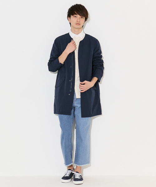 SENSE OF PLACE by URBAN RESEARCH（センスオブプレイスバイアーバンリサーチ）の「【B】ルーズクロップドデニム（デニムパンツ・メンズ・ライトインディゴブルー・L/M）」の11枚目の写真