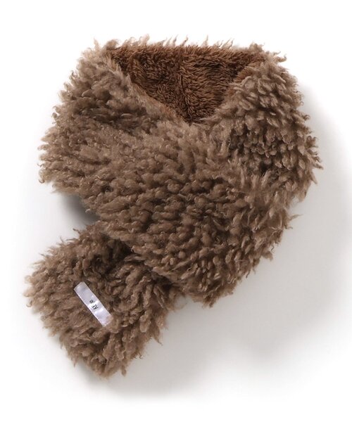 algy（アルジー）の「プードルボアネックウォーマー（その他雑貨・キッズ・ブラック/オフホワイト/ブラウン・FREE）」の3枚目の写真