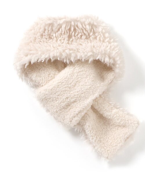 algy（アルジー）の「プードルボアネックウォーマー（その他雑貨・キッズ・ブラック/オフホワイト/ブラウン・FREE）」の6枚目の写真